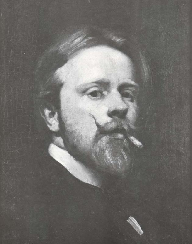 George W.Lambert Self-Portrait oil painting image
